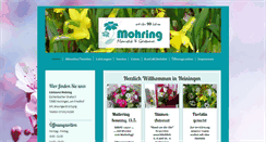 Desktop Screenshot of gaertnerei-mohring.de